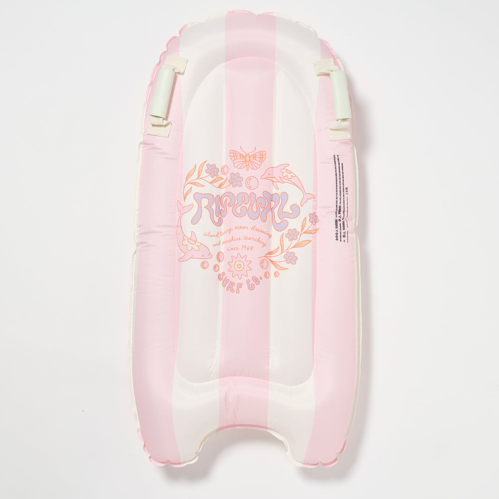 Kids Surf Mat | Dolphin Surf Co Pink Stripe