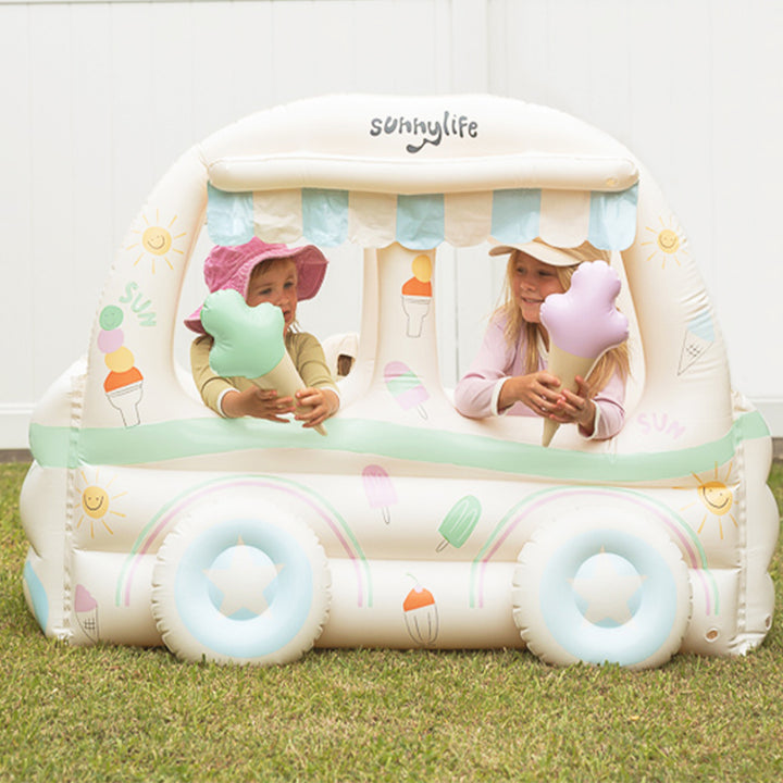 inflatable cubby summer sundae multi  