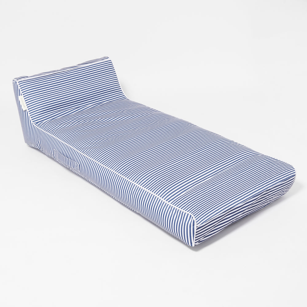 Luxe Lie-On Lounger Float | Le Weekend Navy