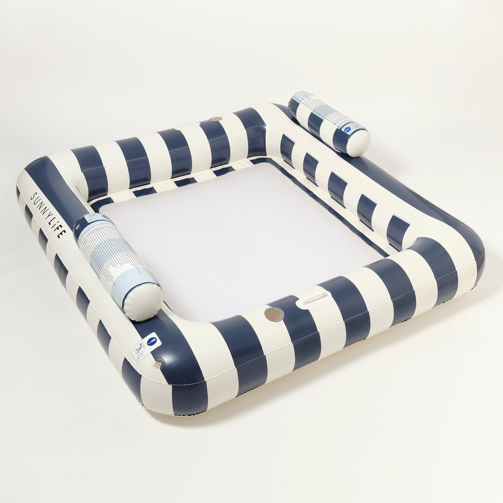 Deluxe Twin Hammock | Le Weekend Navy Stripe