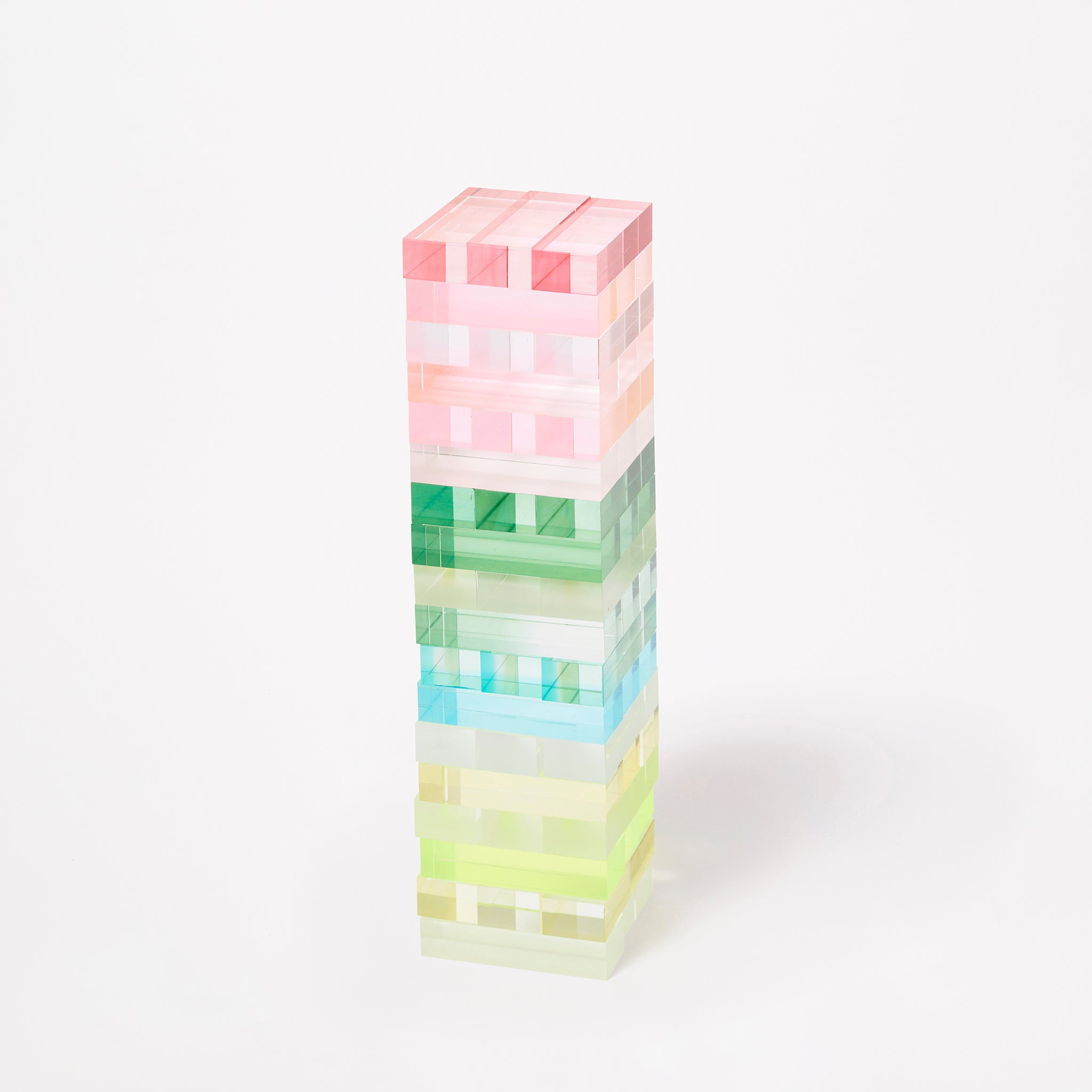 Lucite Acrylic Jenga Tumbling Tower Game – Luxury Lucite Games