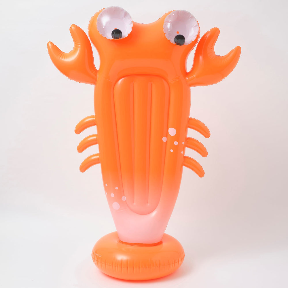 SUNNYLiFE | Inflatable Giant Sprinkler | Sonny the Sea Creature Neon Orange