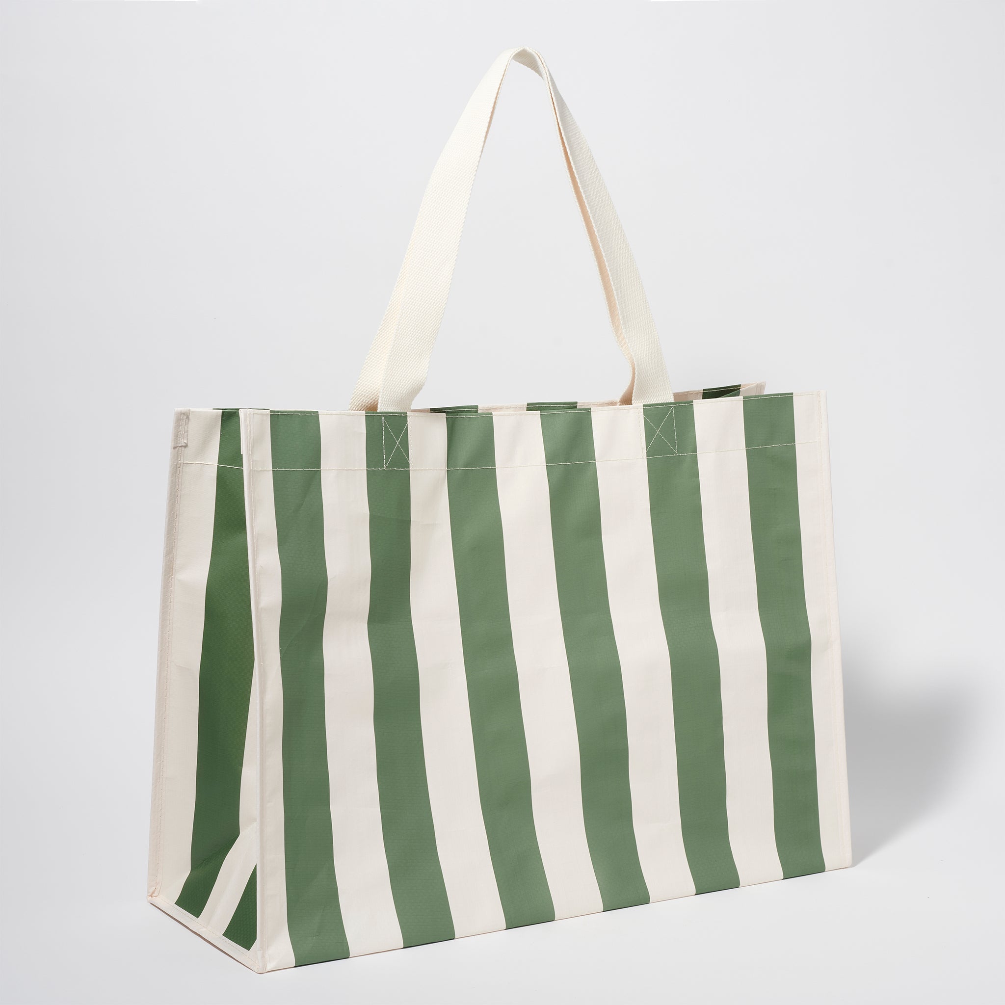 Carryall Beach Bag  The Vacay Olive Stripe – SUNNYLiFE US