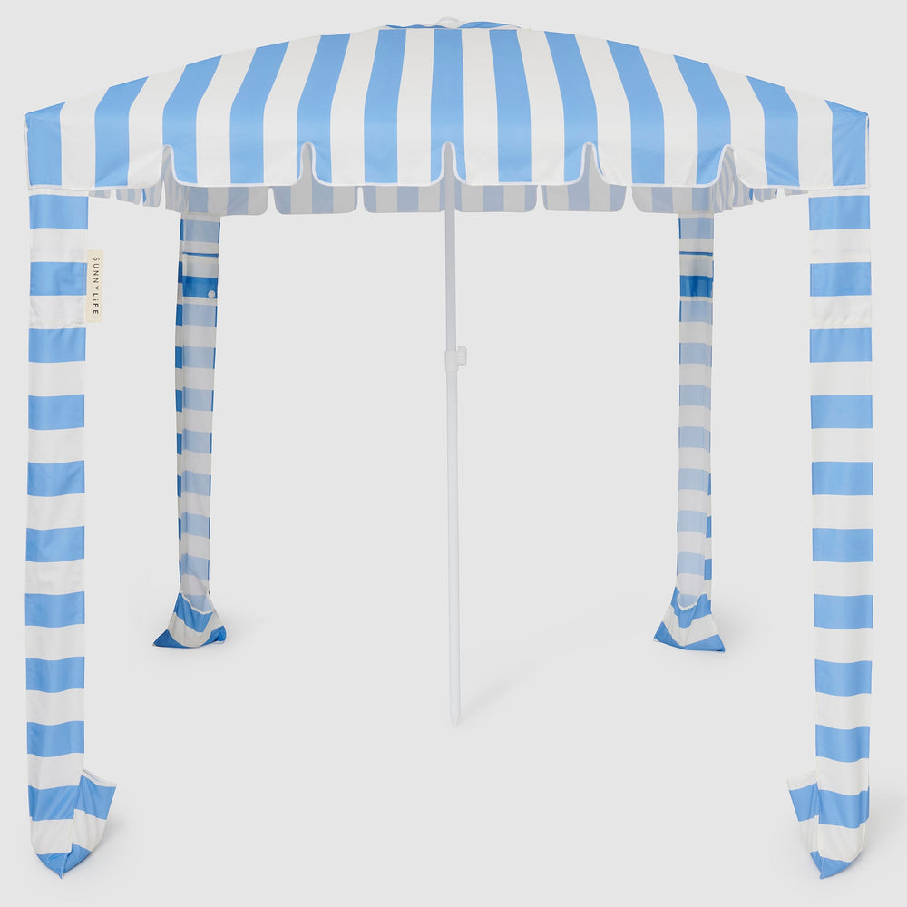 Beach Cabana | Le Weekend Mid Blue Cream