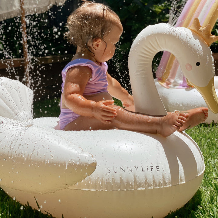 inflatable sprinkler princess swan multi  